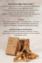 Miebox Rituals-Palo Santo Peru Ağaç Tütsü ( Sertifikalı ) ( 5 Adet / 35-40gr )-Palo Santo-5-roqelvaxirum.shop