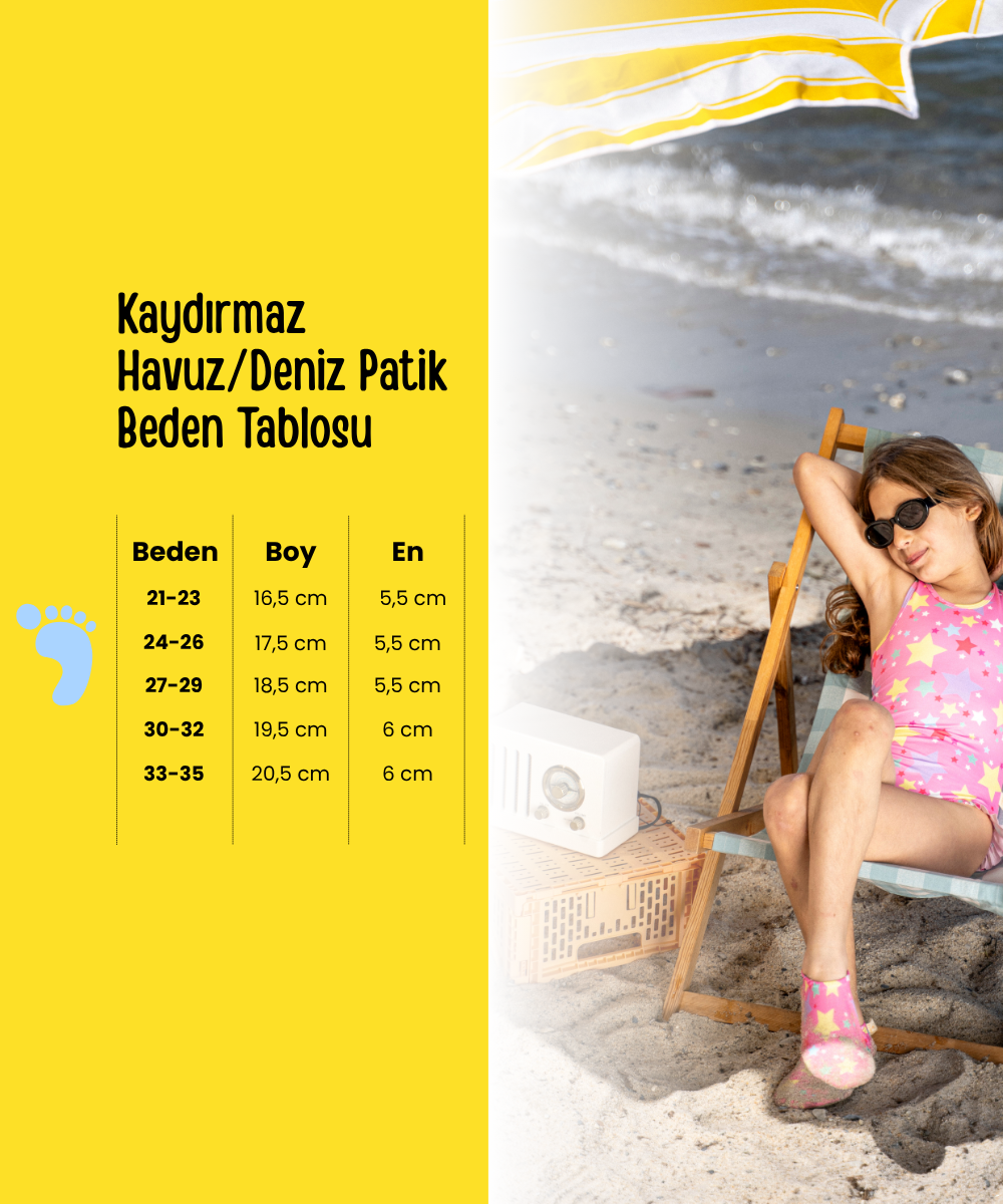 Kaydırmaz Havuz/Deniz Patik - Jungle