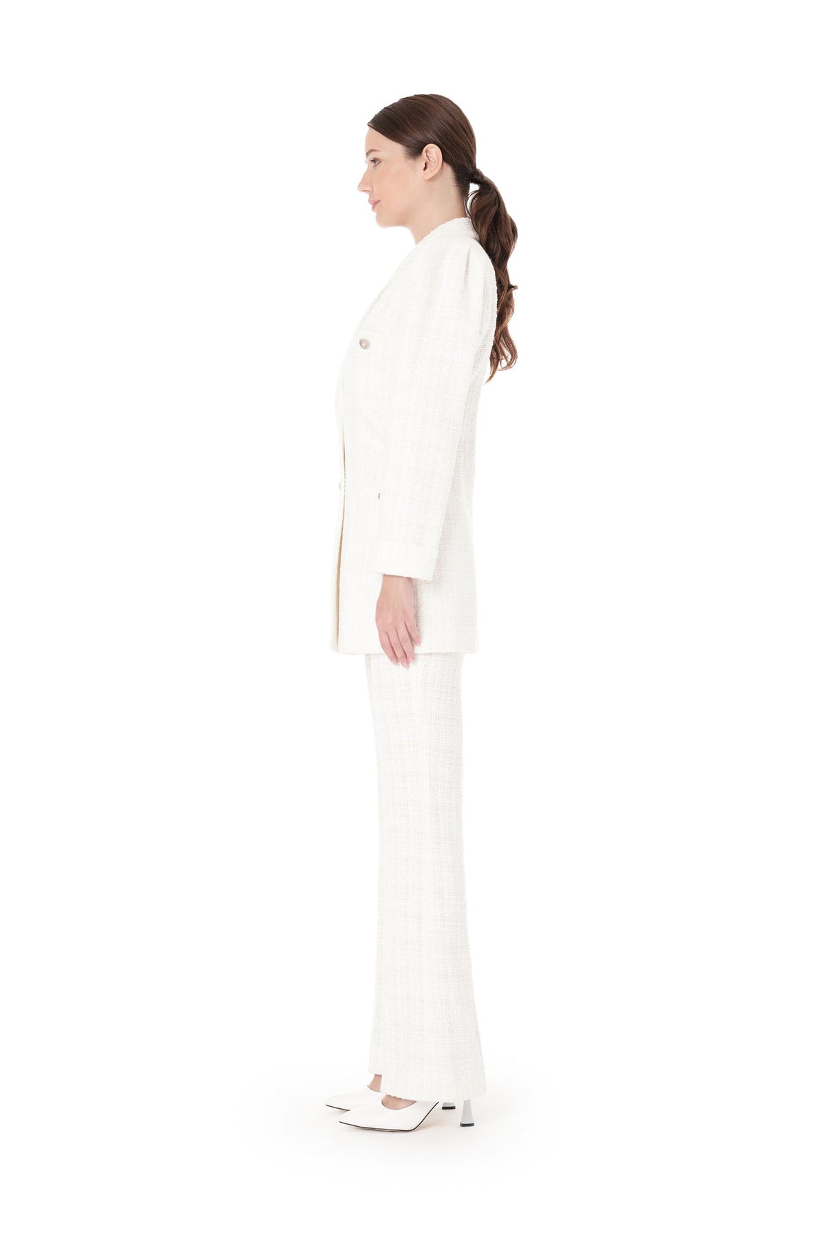 Miha-Ceket Pantolon İki̇li̇ Takım Ekru-Alt - Üst Takım-2-roqelvaxirum.shop
