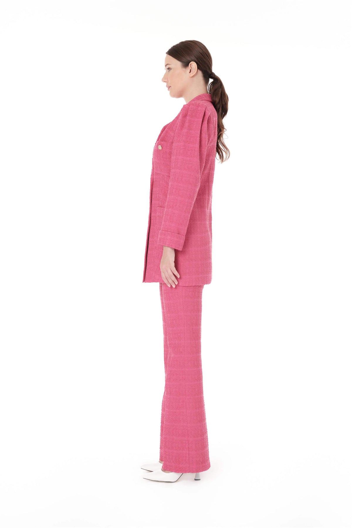 Miha-Ceket Pantolon İki̇li̇ Takım Ekru-Alt - Üst Takım-6-roqelvaxirum.shop
