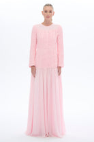 Miha-Empi̇rde Detayli Elbi̇se Pembe-1-roqelvaxirum.shop