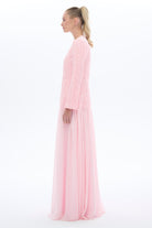 Miha-Empi̇rde Detayli Elbi̇se Pembe-3-roqelvaxirum.shop