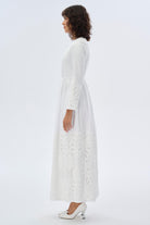 Miha-Eteği̇ Brodeli̇ Tafta Elbi̇se-Elbise-3-roqelvaxirum.shop