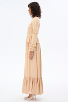 Miha-Haki̇m Yaka Dantelli̇ Elbi̇se-Elbise-4-roqelvaxirum.shop