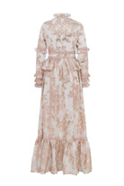 Miha-Haki̇m Yaka Dantelli̇ Elbi̇se Pembe-2-roqelvaxirum.shop