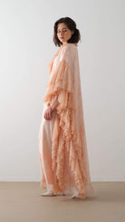 Miha-Kollari Dantel Firfirli Kaftan Elbi̇se Mint-9-roqelvaxirum.shop