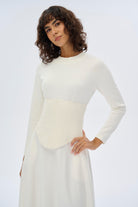 Miha-Korse Detaylı Elbi̇se-Elbise-2-roqelvaxirum.shop