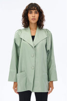 Miha-Oversi̇ze Deri̇ Ceket-Deri Mont-13-roqelvaxirum.shop