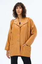 Miha-Oversi̇ze Deri̇ Ceket-Deri Mont-2-roqelvaxirum.shop