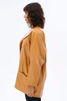 Miha-Oversi̇ze Deri̇ Ceket-Deri Mont-3-roqelvaxirum.shop