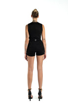 Mijau-Black Shorts-Şort-1-roqelvaxirum.shop