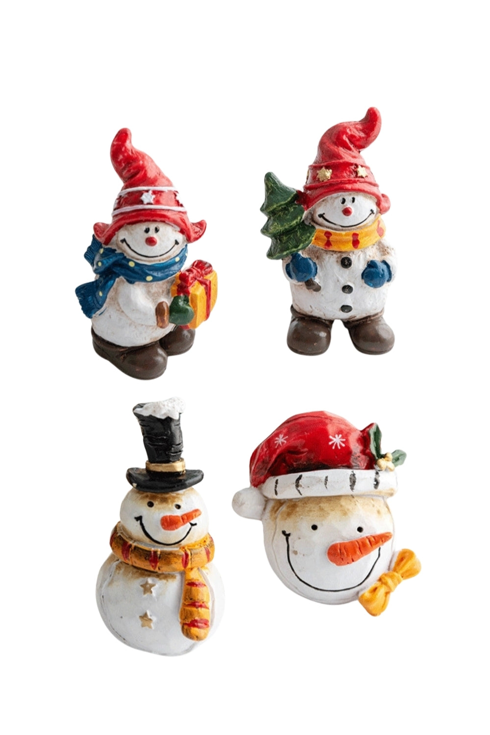 Milagron Home-4'lü Kardan Adam Biblo Seti-Yılbaşı-1-roqelvaxirum.shop