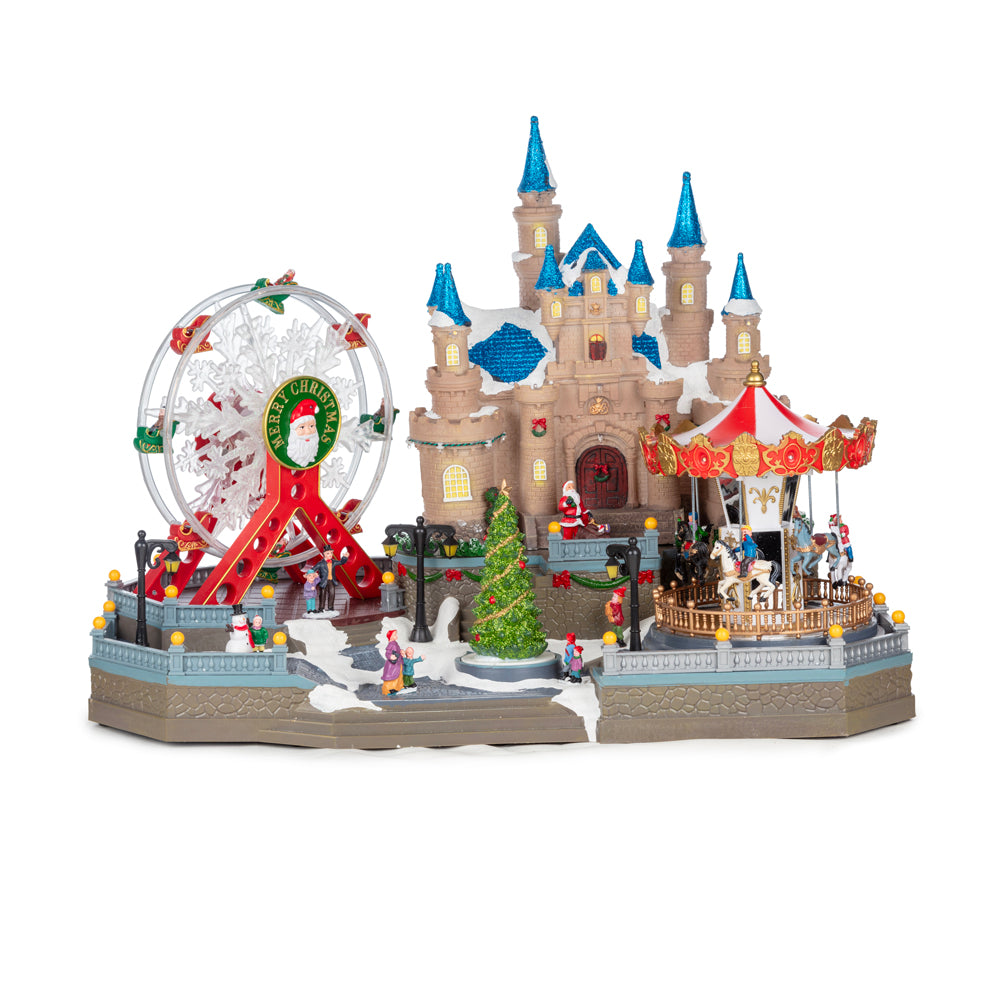 Milagron Home-Noel şatosu Ve Lunapark-Yılbaşı Süsleri-1-roqelvaxirum.shop