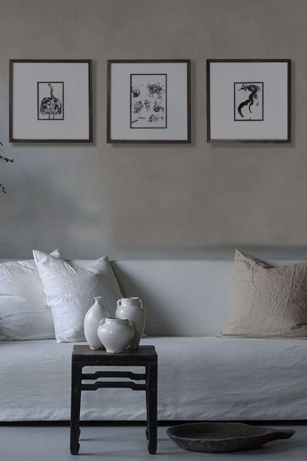 Milkartdeco-Ostrich Çerçeveli Tablo-Tablo-2-roqelvaxirum.shop