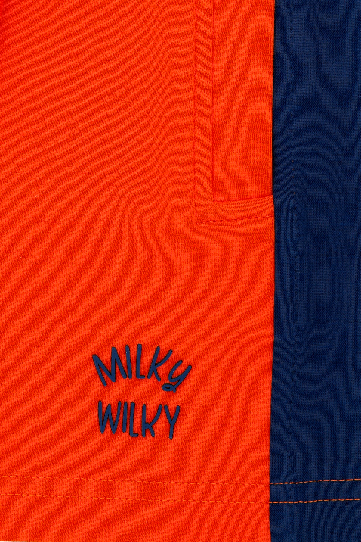 Milky Wilky-Erkek Çocuk Kenar Bi̇yeli̇ Şort-Şort-2-roqelvaxirum.shop