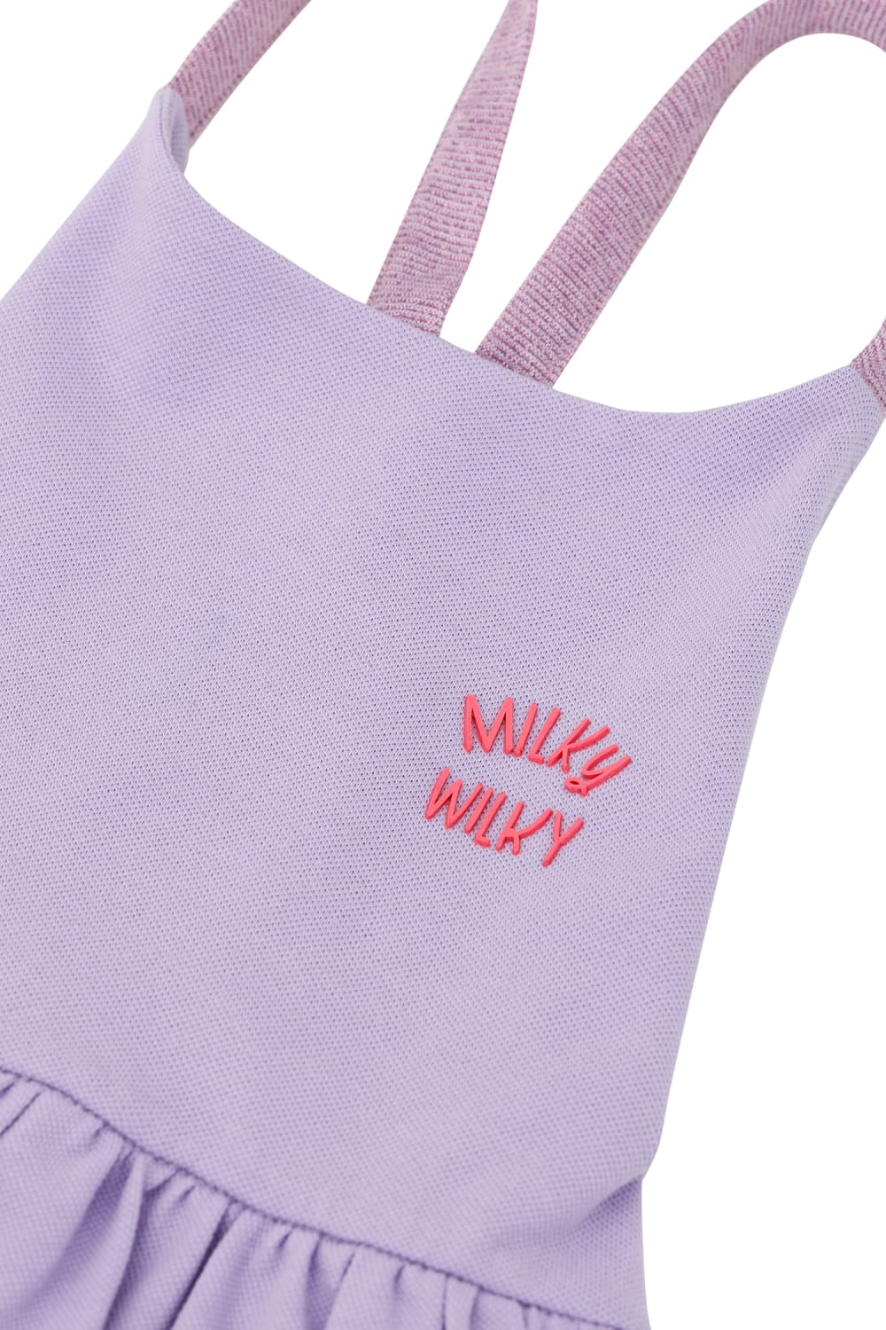 Milky Wilky-Kız Çocuk Simli Askılı Sırt Dekolteli Elbise-Çocuk Elbise & Tulum-2-roqelvaxirum.shop