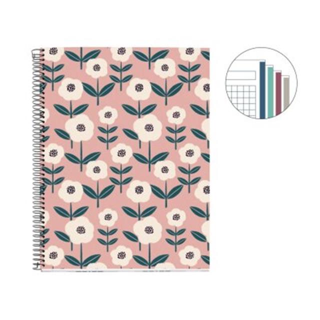 Miquelrius-Miquelrius A4 70gsm 100 Yaprak Telli Kareli Keep It Simple Defter-Defter-2-roqelvaxirum.shop