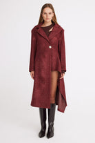 Mirimalist-Flow Bordo Uzun Kaban-Kaban-1-roqelvaxirum.shop