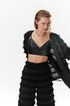 Mirimalist-Leather Bra Bustier-Top-2-roqelvaxirum.shop