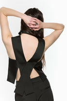 Mirimalist-Revolve Yelek Siyah-Yelek-4-roqelvaxirum.shop