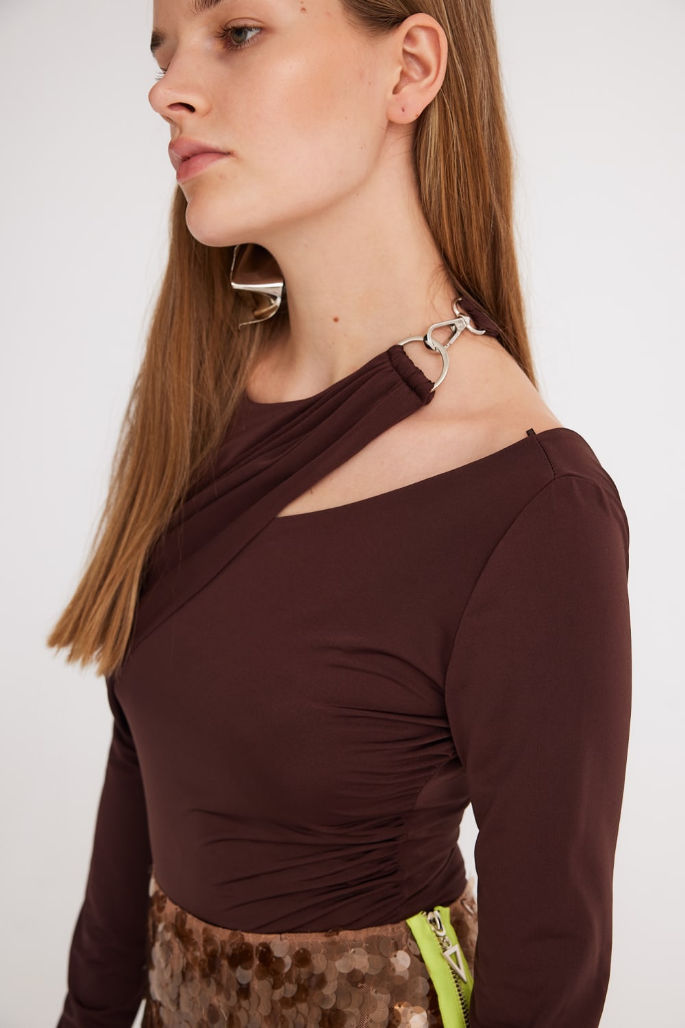 Mirimalist-Sepia Bodysuit Acı Kahve-Top-3-roqelvaxirum.shop