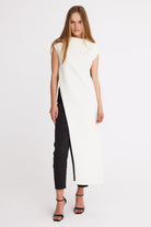 Mirimalist-Yingyang Knit Tünik / Çift Taraflı-Top-1-roqelvaxirum.shop