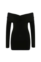 Gigi Black Mini Dress - 1
