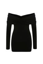 Gigi Black Mini Dress - 2