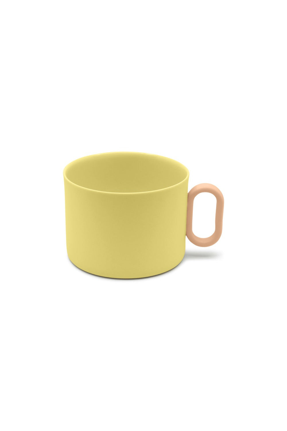 Sade Büyük Mug - Renkli Kulp