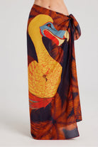 Mokoshe-Dodo’s Paradise & Navy Blue And Yellow-Şal & Fular-2-roqelvaxirum.shop