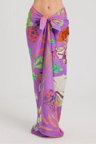 Mokoshe-Saga In Mauritius & Purple And Green-Şal & Fular-5-roqelvaxirum.shop
