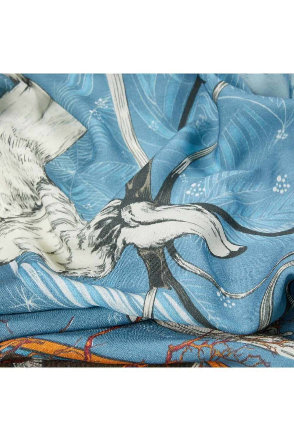 Mokoshe-Snow Ball & Turquoise And Orange - Wool-Şal & Fular-11-roqelvaxirum.shop