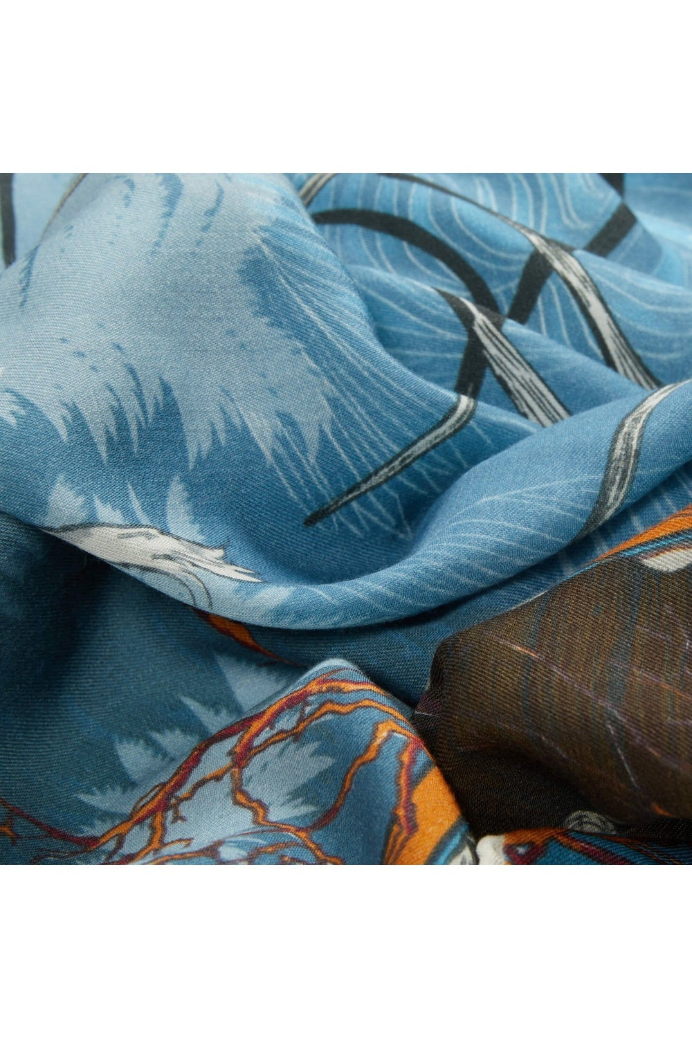 Mokoshe-Snow Ball & Turquoise And Orange - Wool-Şal & Fular-8-roqelvaxirum.shop