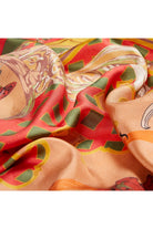 Mokoshe-Tea For Two & Red And Green - Silk-Şal & Fular-10-roqelvaxirum.shop