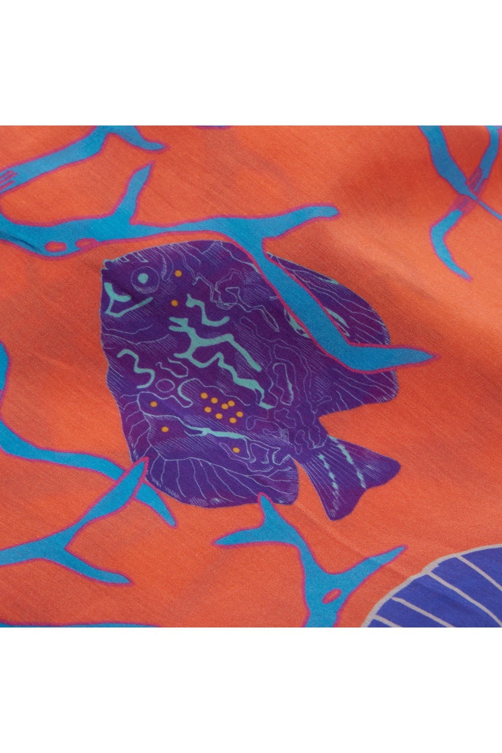 Mokoshe-Underwater & Orange And Blue-Şal & Fular-4-roqelvaxirum.shop