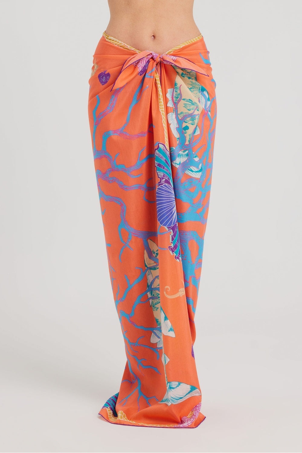 Mokoshe-Underwater & Orange And Blue-Şal & Fular-7-roqelvaxirum.shop