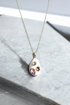 Monadas Bijou-Coral Elegance 14k Rodyum Kaplama Set-Kolye-2-roqelvaxirum.shop