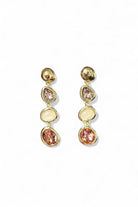 Monadas Bijou-Essena 14k Rodyum Kaplama Sallantılı Küpe-Küpe-1-roqelvaxirum.shop
