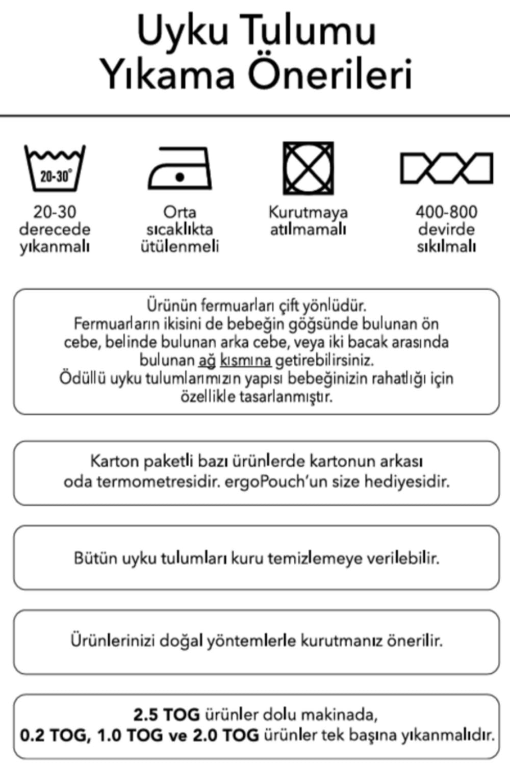 Organik Pamuklu Pijama Tulum (1.0 Tog) - 5