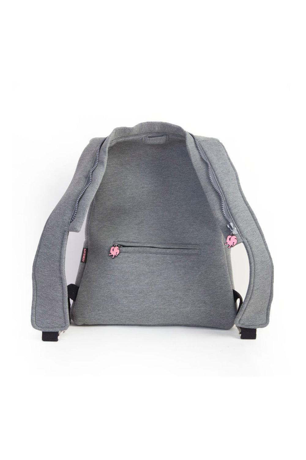 Morikukko-Grey Basic Fuschsia-Sırt Çantası-2-roqelvaxirum.shop