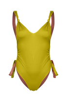 Movom Swimwear-Asha Side Ruched Swimsuit-Bikini & Mayo-4-roqelvaxirum.shop