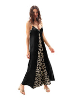 Movom Swimwear-Astral V Neck Maxi Dress-Elbise-2-roqelvaxirum.shop