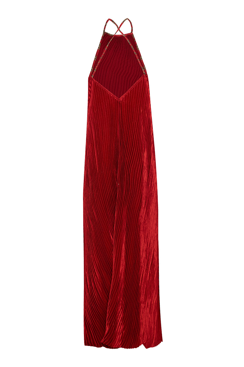 Movom Swimwear-Jagger Halter Neck Dress-Elbise-2-roqelvaxirum.shop