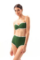 Movom Swimwear-Ponyo V Neck Bikini-Bikini & Mayo-2-roqelvaxirum.shop