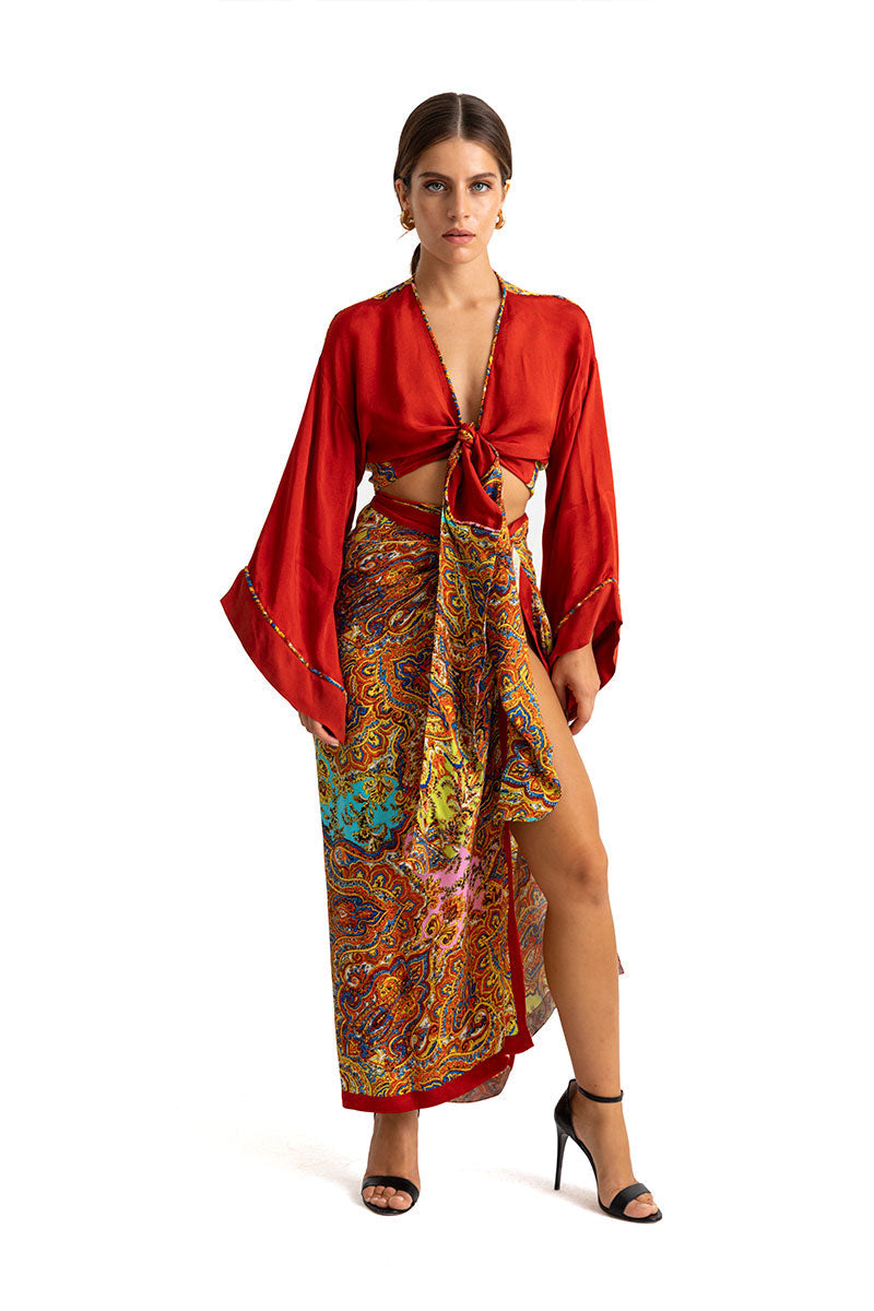 Movom Swimwear-Poppy Sarong Skirt🌱-Etek-2-roqelvaxirum.shop
