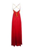 Movom Swimwear-Poppy V Neck Maxi Dress🌱-Elbise-4-roqelvaxirum.shop