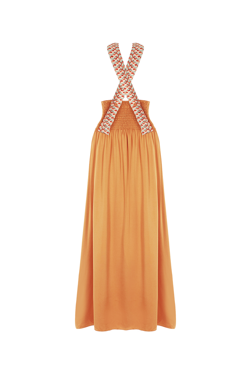 Movom Swimwear-Rory Criss Cross Maxi Dress🌱-Elbise-5-roqelvaxirum.shop