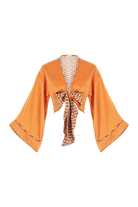 Movom Swimwear-Rory Tie Front Blouse🌱-Bluz-6-roqelvaxirum.shop