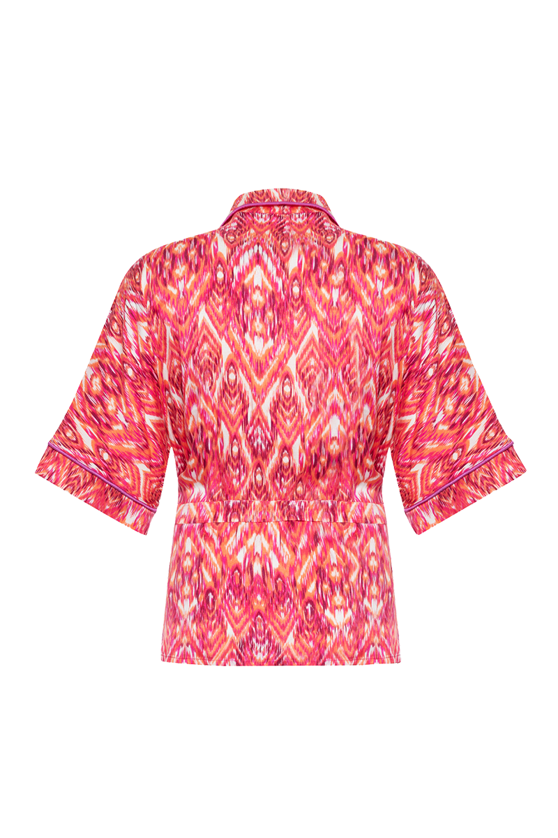 Movom Swimwear-Santo Pajama Style Shirt🌱-Kimono-6-roqelvaxirum.shop