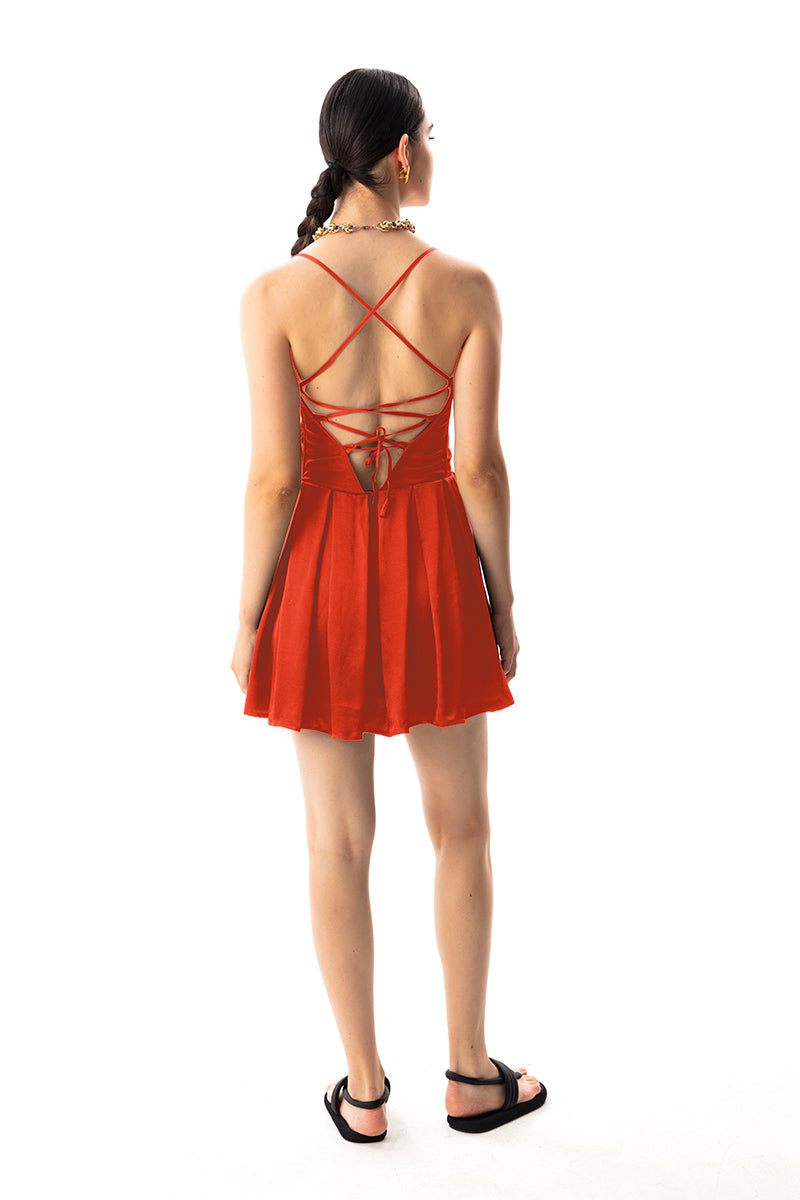 Movom Swimwear-Scarlet Mini Bustier Dress🌱-Elbise-2-roqelvaxirum.shop